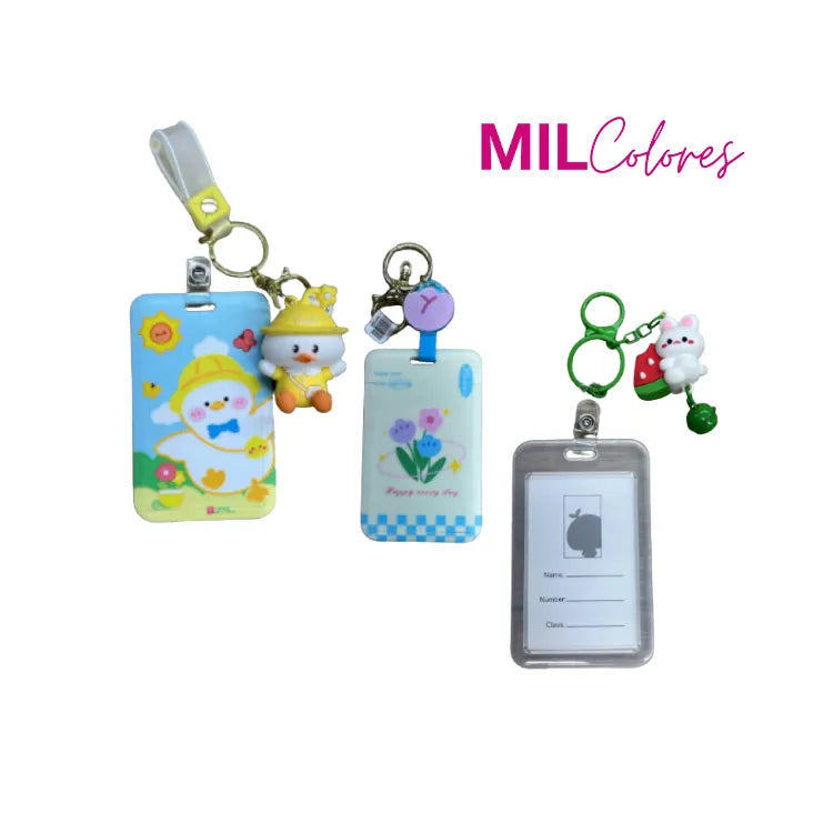 PORTA CARNET LLAVERO