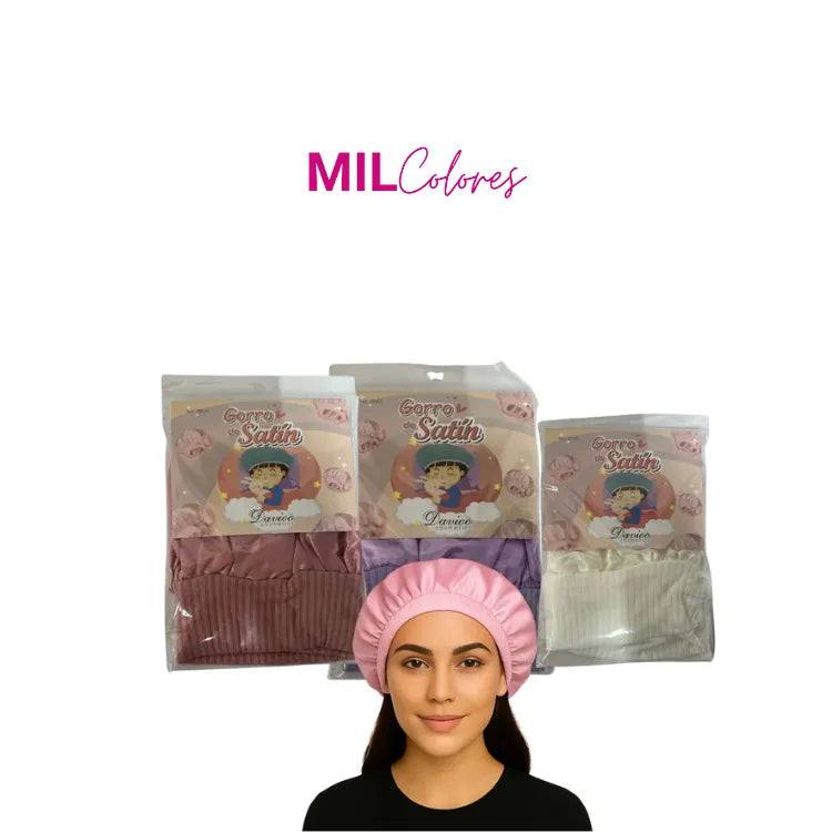 Gorro de satín