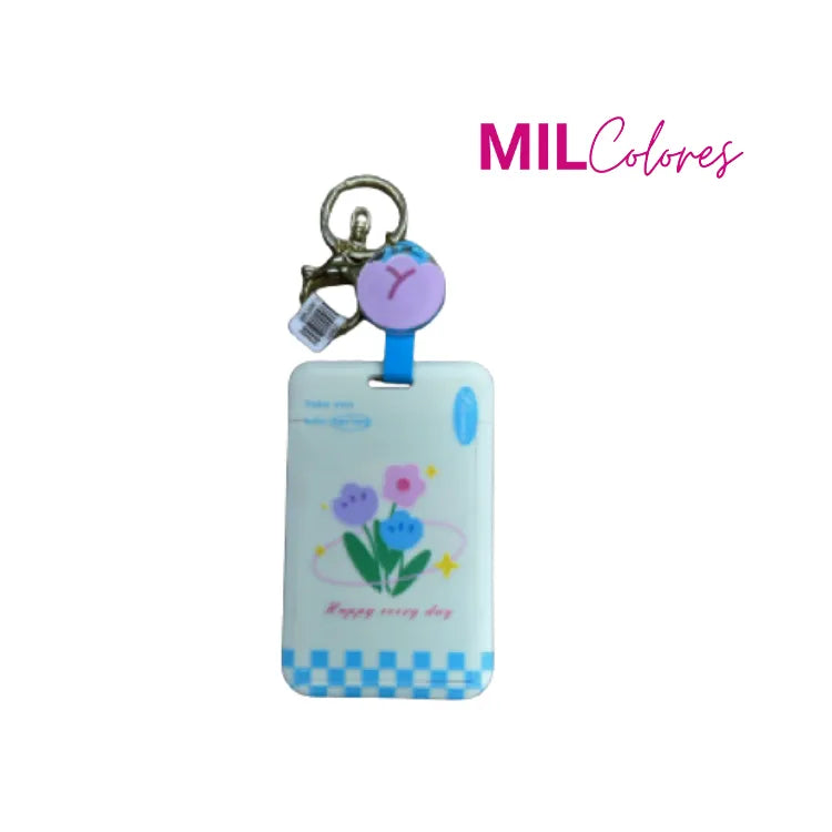 PORTA CARNET LLAVERO