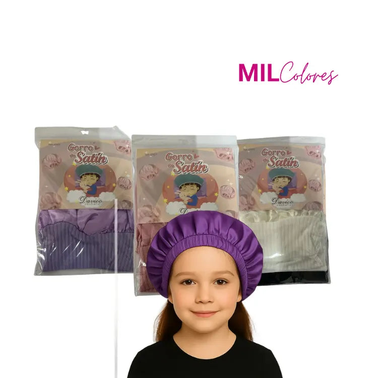 Gorro de satín