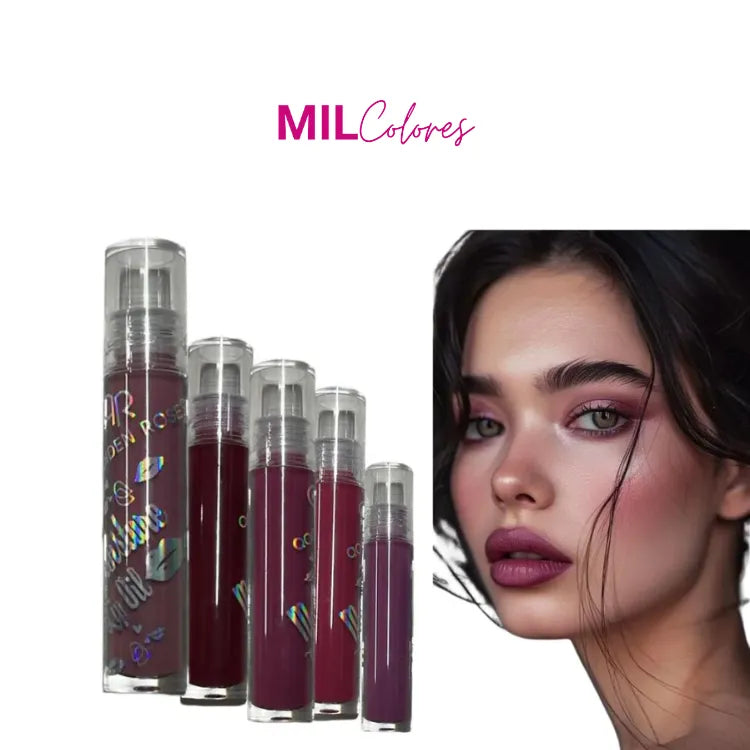 Brillo labial con aplicador qoiden rose