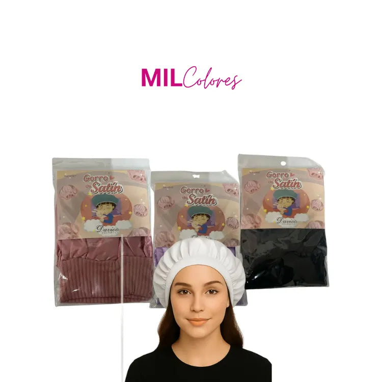 Gorro de satín