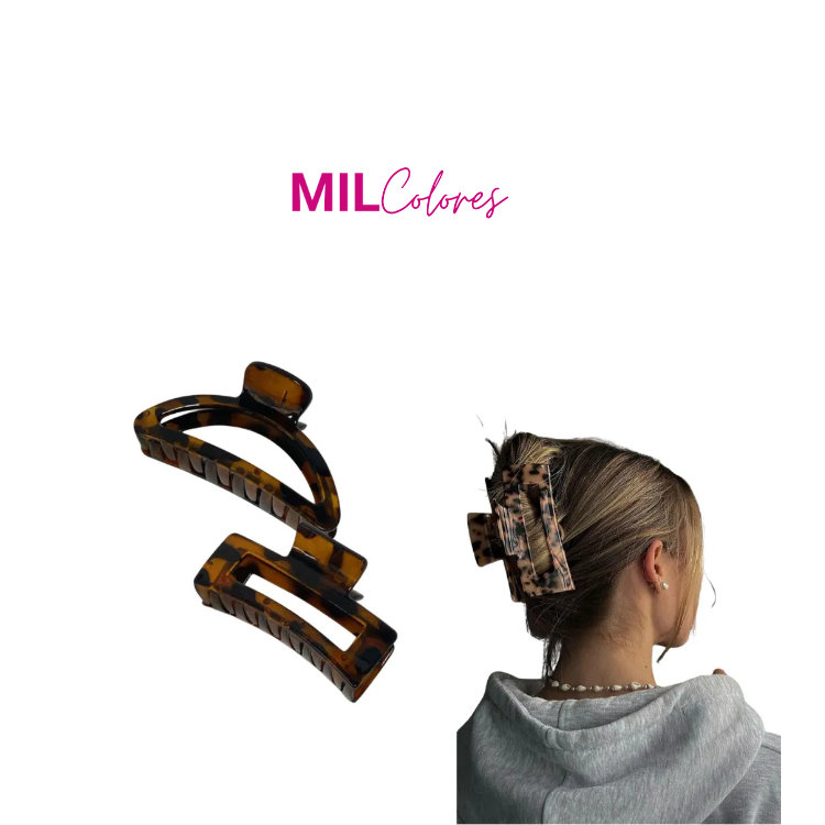 Caiman Para El Cabello Animal Print