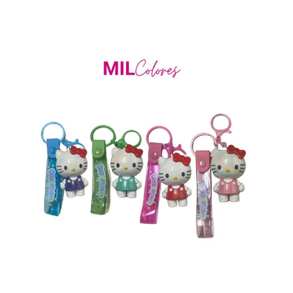 Llavero hello kitty brillante
