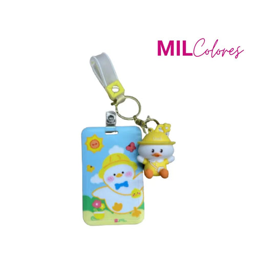 PORTA CARNET LLAVERO