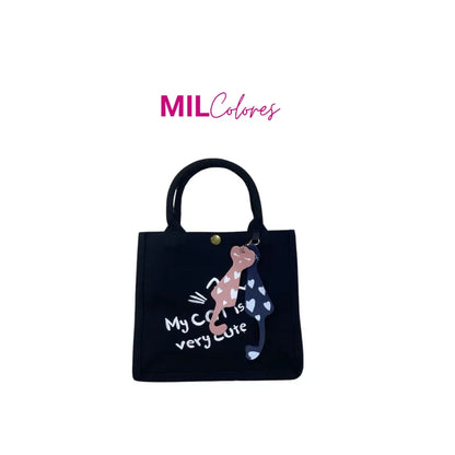 Cartera De Mano Mujer Gatos
